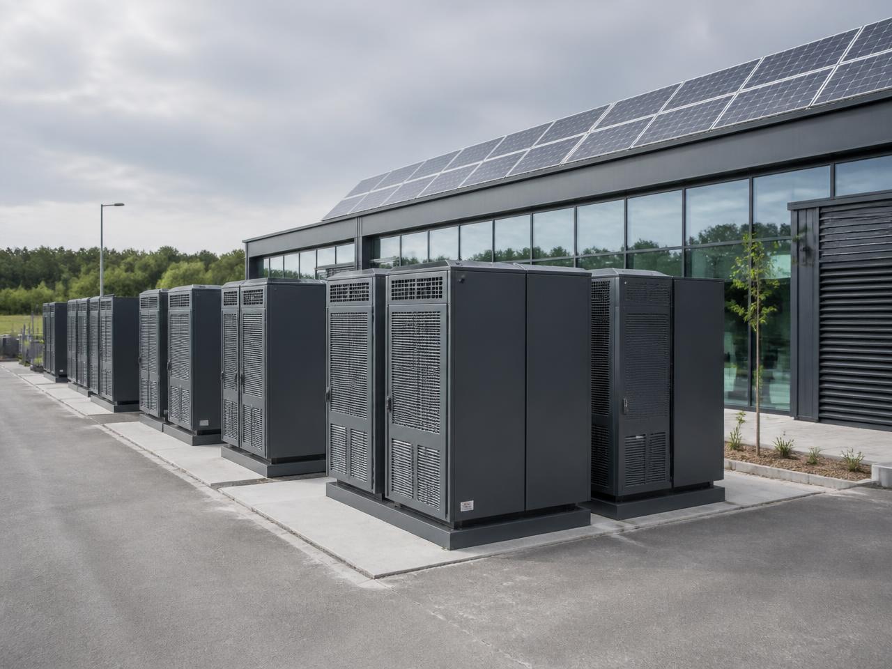 Zakelijke batterijopslag